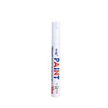 Stationery big volume smooth colored white paint marker pen